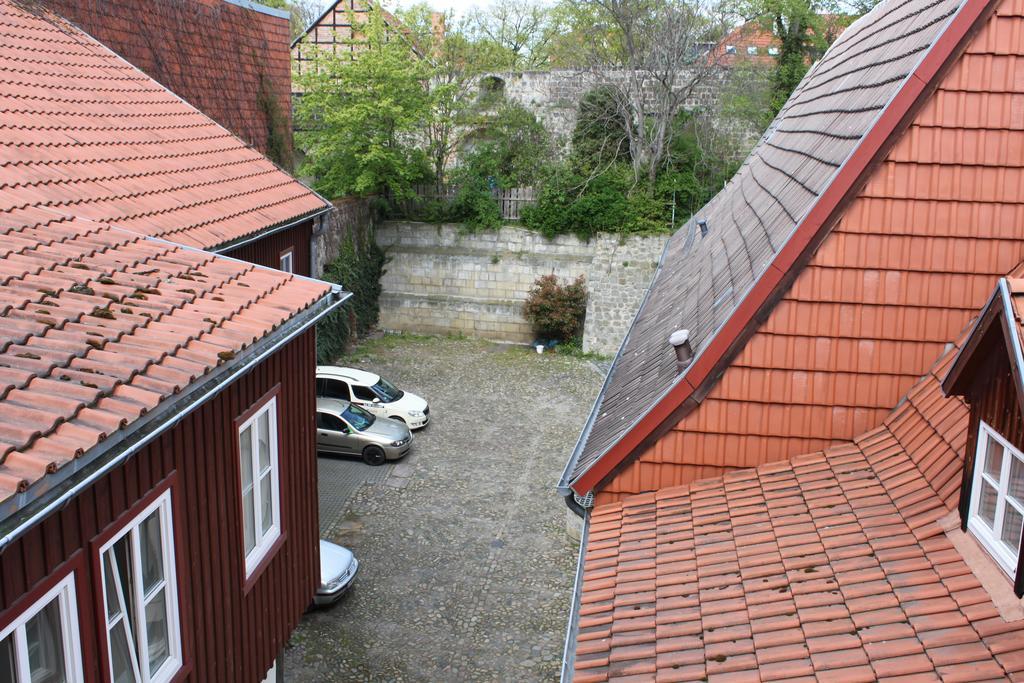 Ferienwohnungen Im Alten Handelshof Quedlinburg Exterior photo