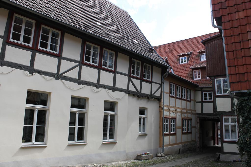 Ferienwohnungen Im Alten Handelshof Quedlinburg Exterior photo